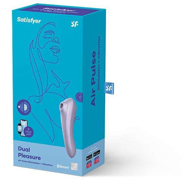 Stimolatore DUAL PLEASURE Bluetooth con App e Vibrazione Interna